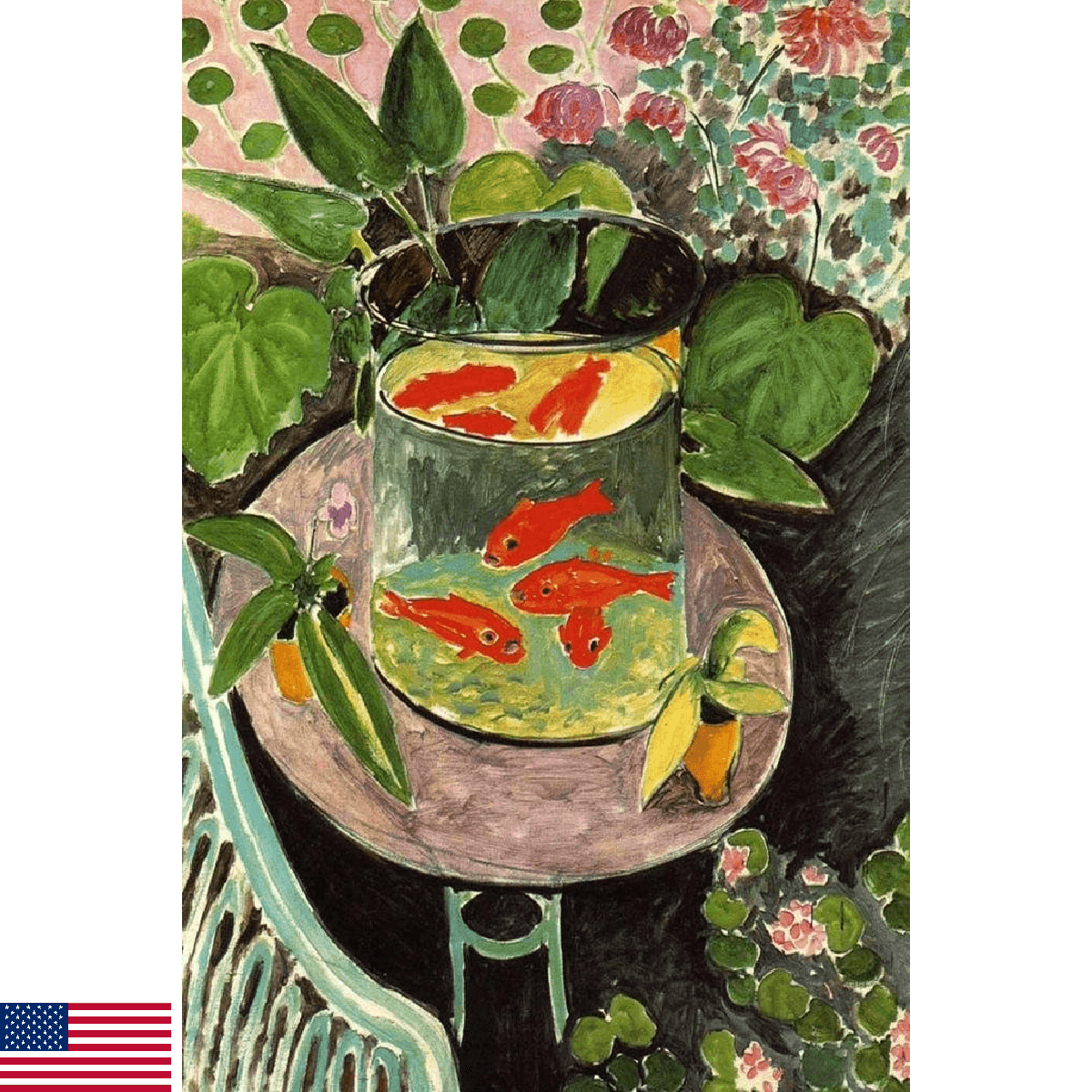 Henri Matisse Goldfish Poster Abstract Print Art Fish Posters Aesthetic Prints P - Image 1