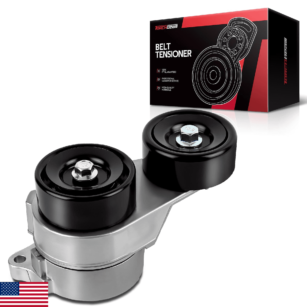 Torchbeam Belt Tensioner 38332 for Honda Odyssey Accord Acura MDX Pilot TL - Image 1