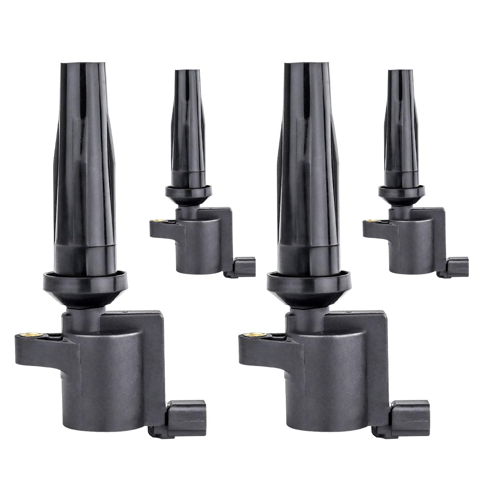 POHILA Set 4 Ignition Coil Pack 2003-2011 Ford Focus 2.0 2.3 2.5L L4 - Image 1