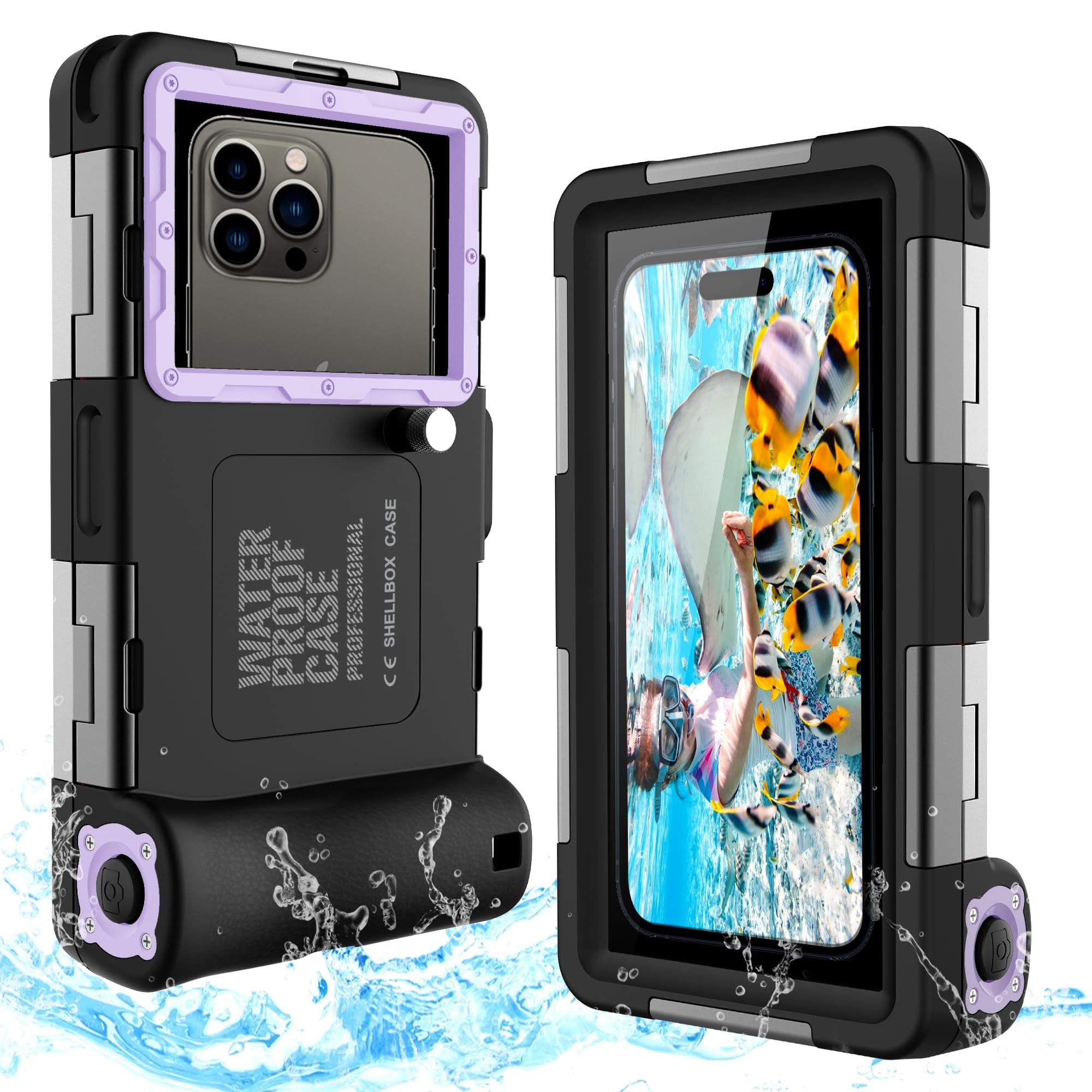 Diving Phone Case 50FT/15M Waterproof for iPhone Samsung Snorkeling - Image 1