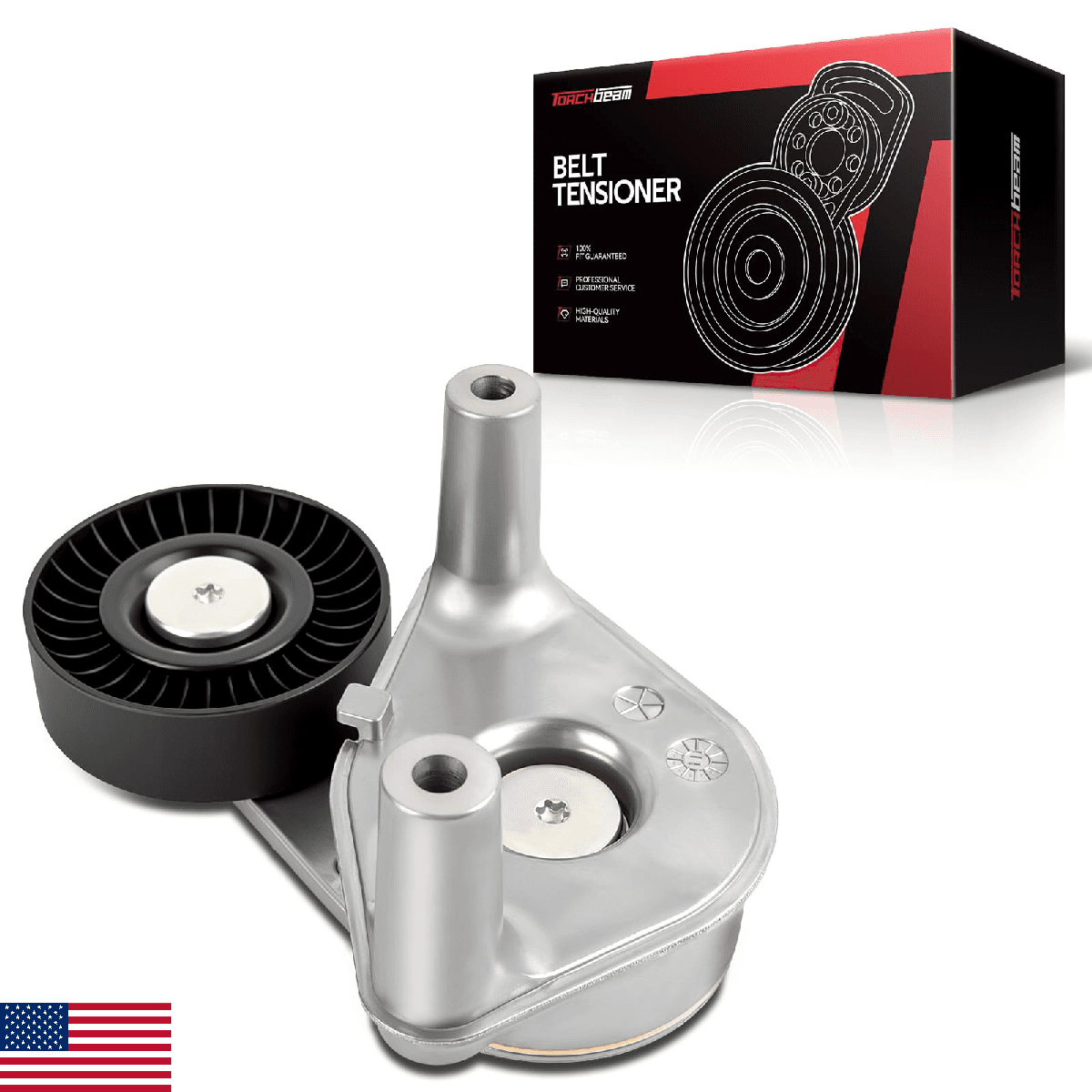 Torchbeam Belt Tensioner Assembly 38149 for Hyundai Santa Fe 01-06, Kia - Image 1