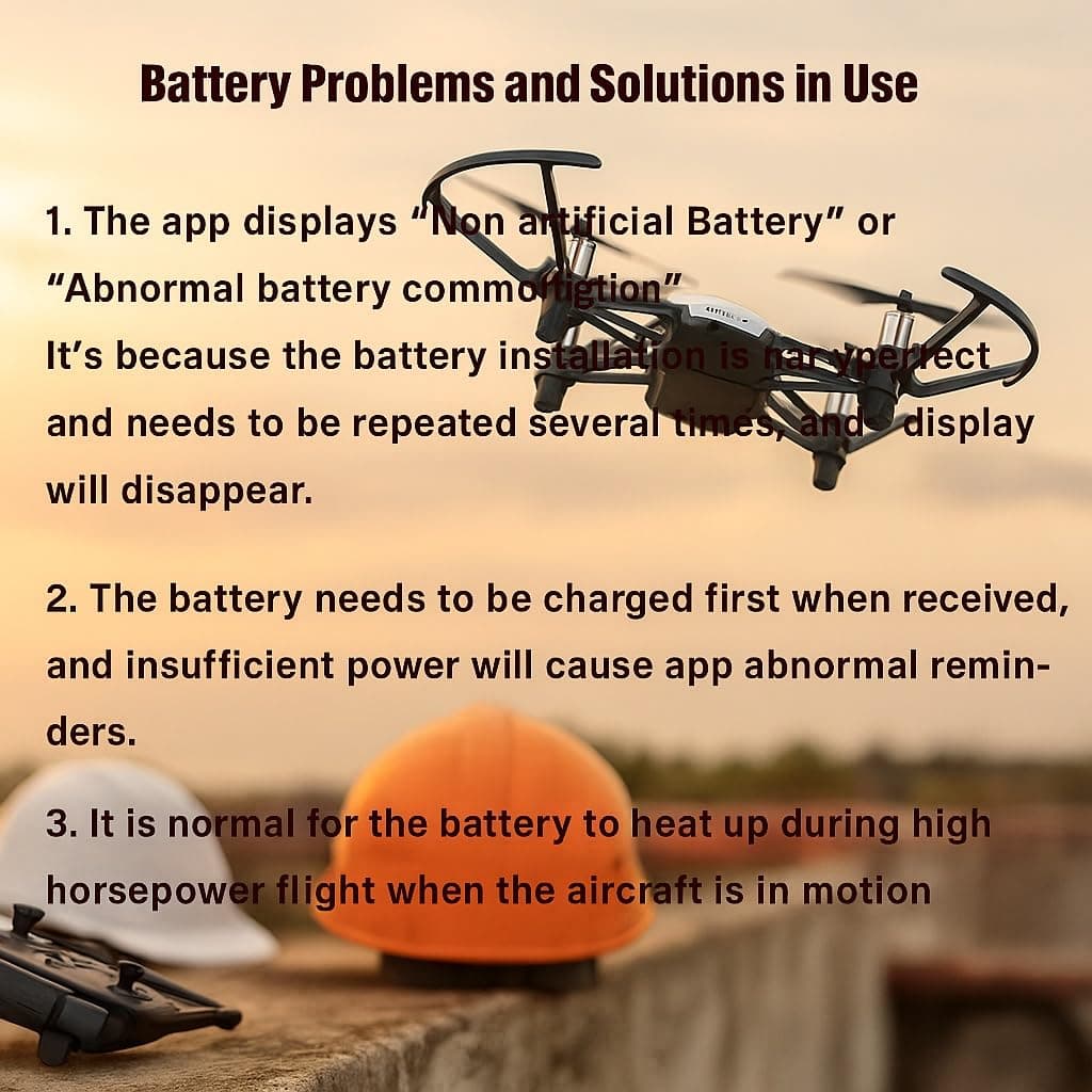 XDJXWJN 2PCS 1100mAh Tello Battery & 4 PCS Propeller for DJI Tello RC Quadcopter - Thumbnail 5