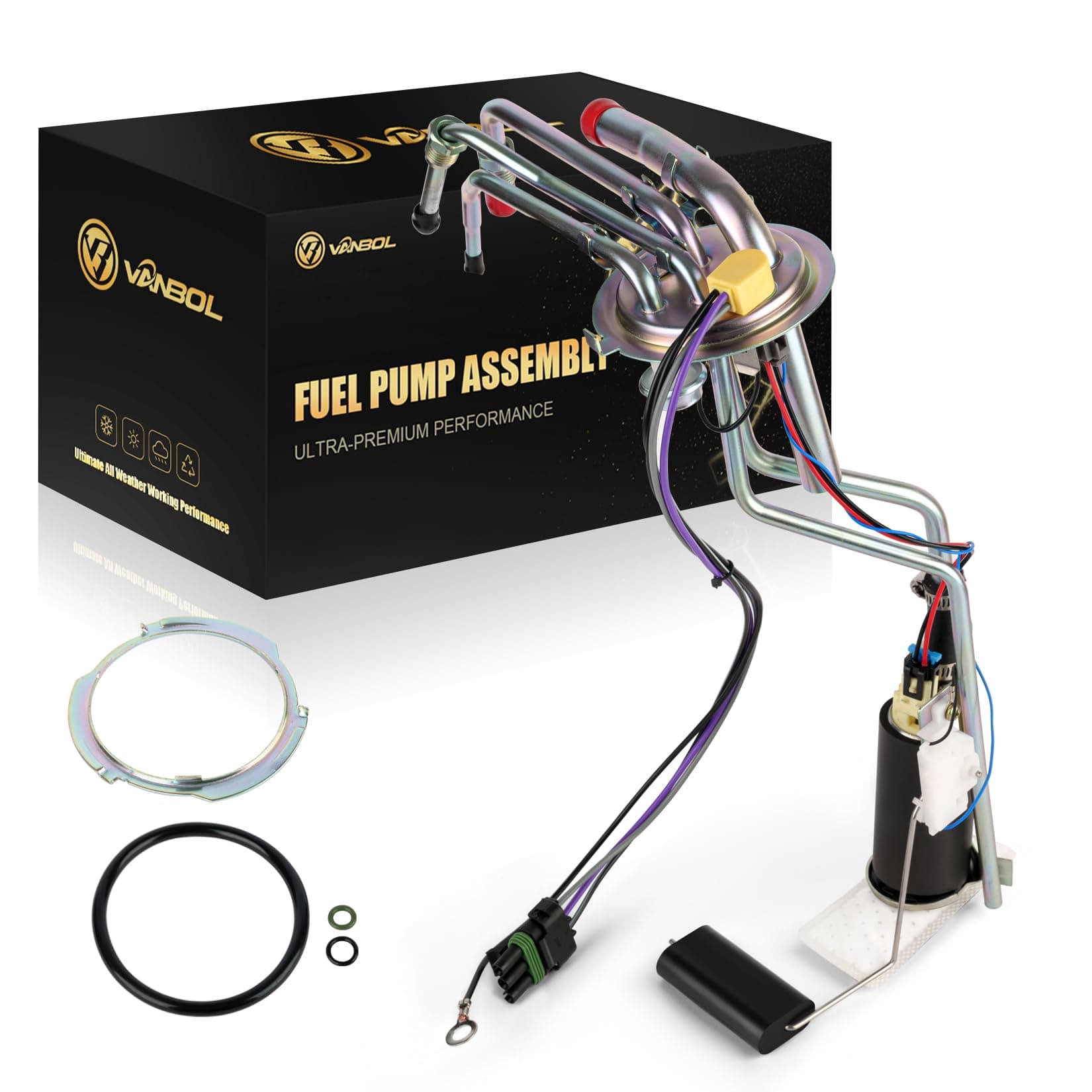 VANBOL Electric Fuel Pump Module Assembly Compatible with 1988-1995 Chevrolet Ch - Image 1