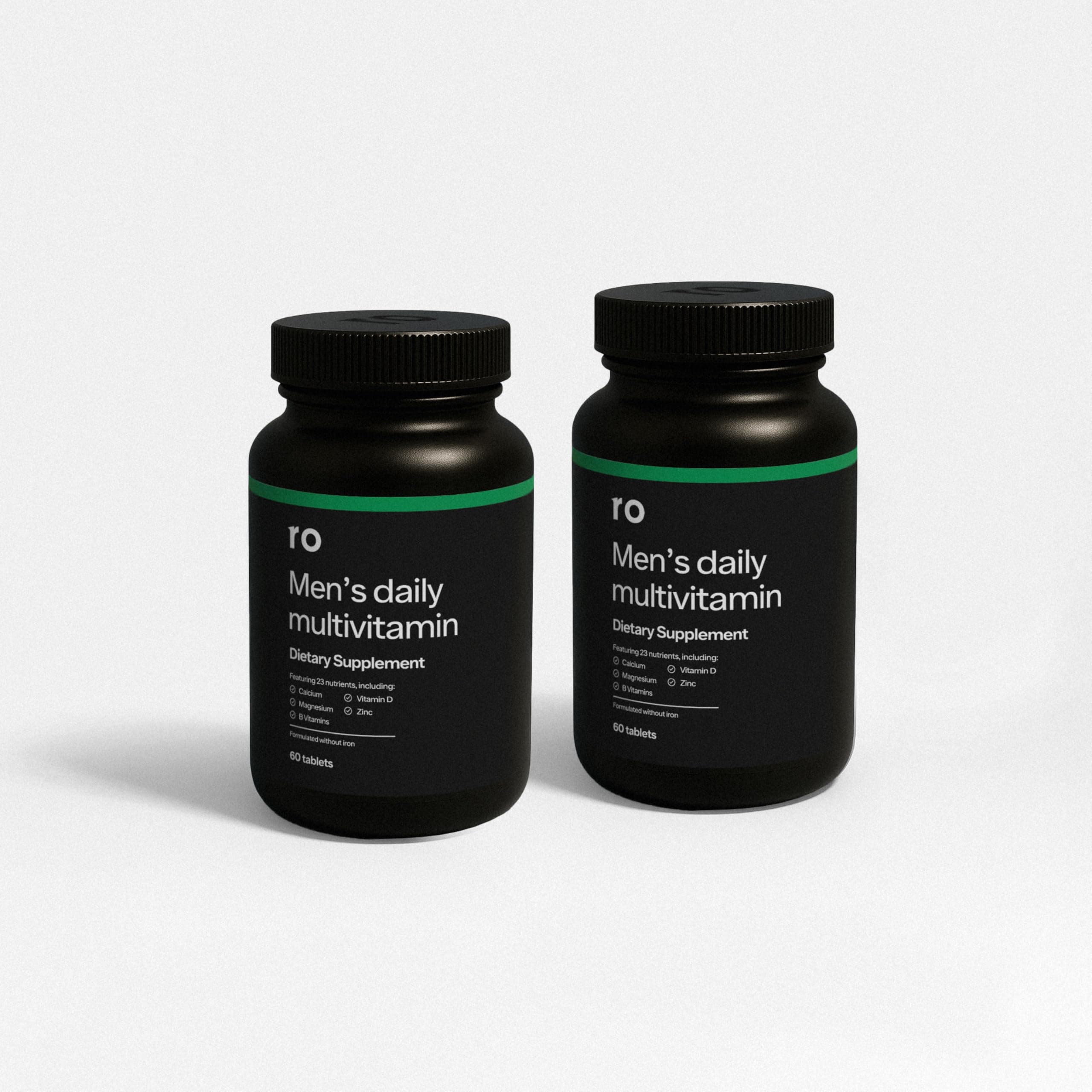 Ro Daily Multivitamin for Men - 23 Nutrients for Brain, Heart, Immune Support - Image 1