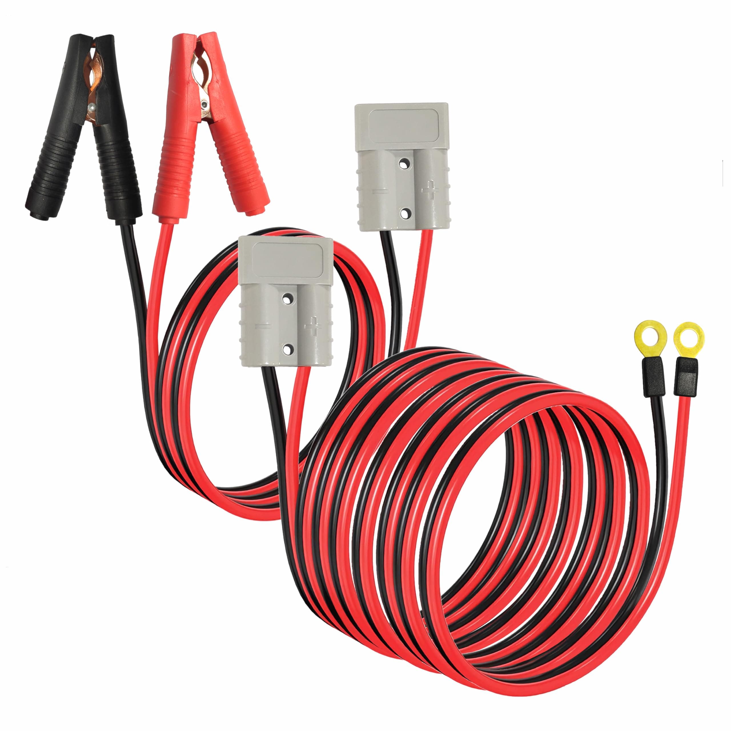 Daohaodeli 50A Heavy-Duty Jumper Cable Automotive Booster Cables with Clip Heavy - Image 1