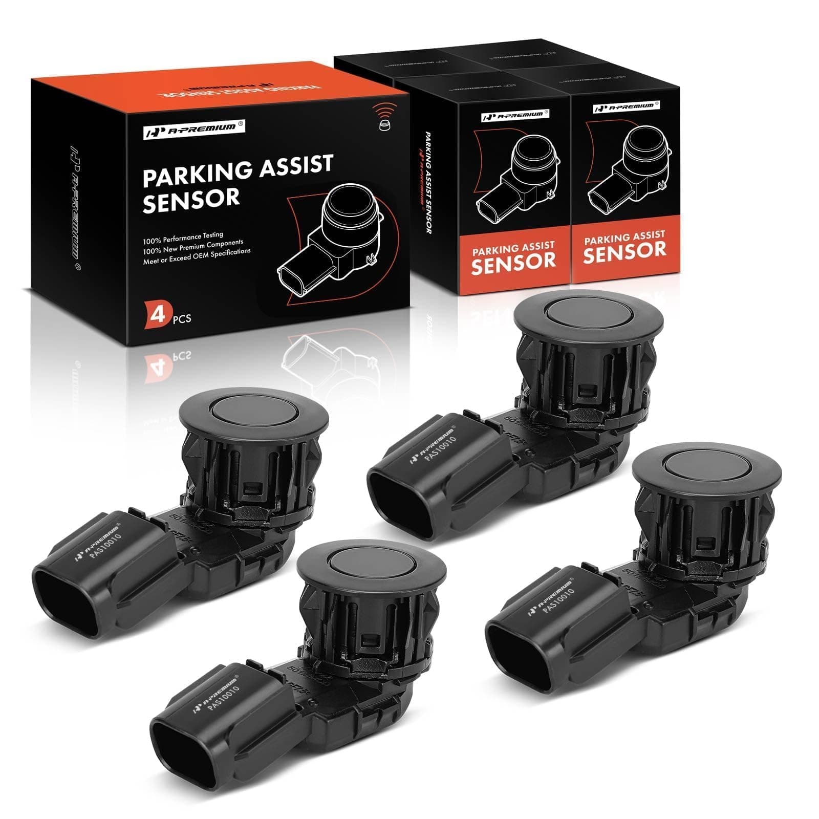 A-Premium 4PC Parking Assist Sensor for Toyota RAV4 Tacoma Tundra - Image 1