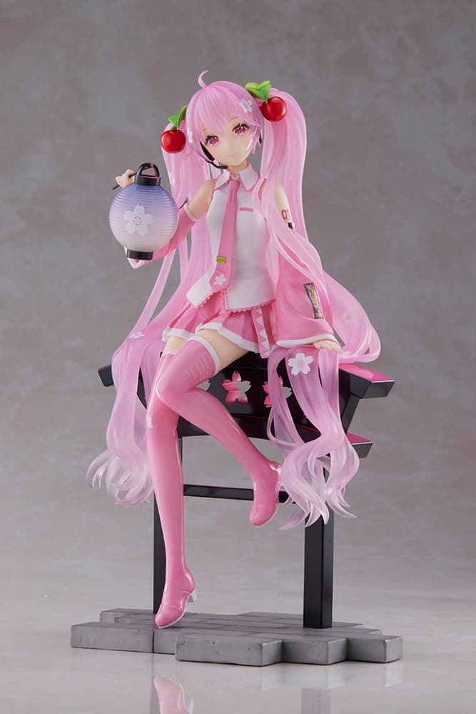 Taito Hatsune Miku Sakura Lantern AMP+ Figure Multiple Colors T40008 - Image 1