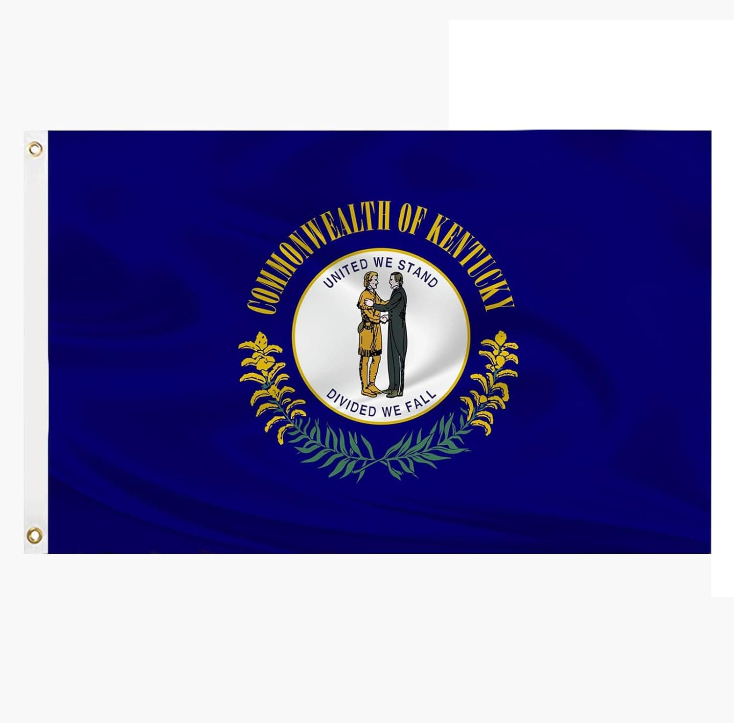 Kentucky State Flag 3x5 Outdoor Double Sided 3-Layer Polyester Fade Resistant - Image 1