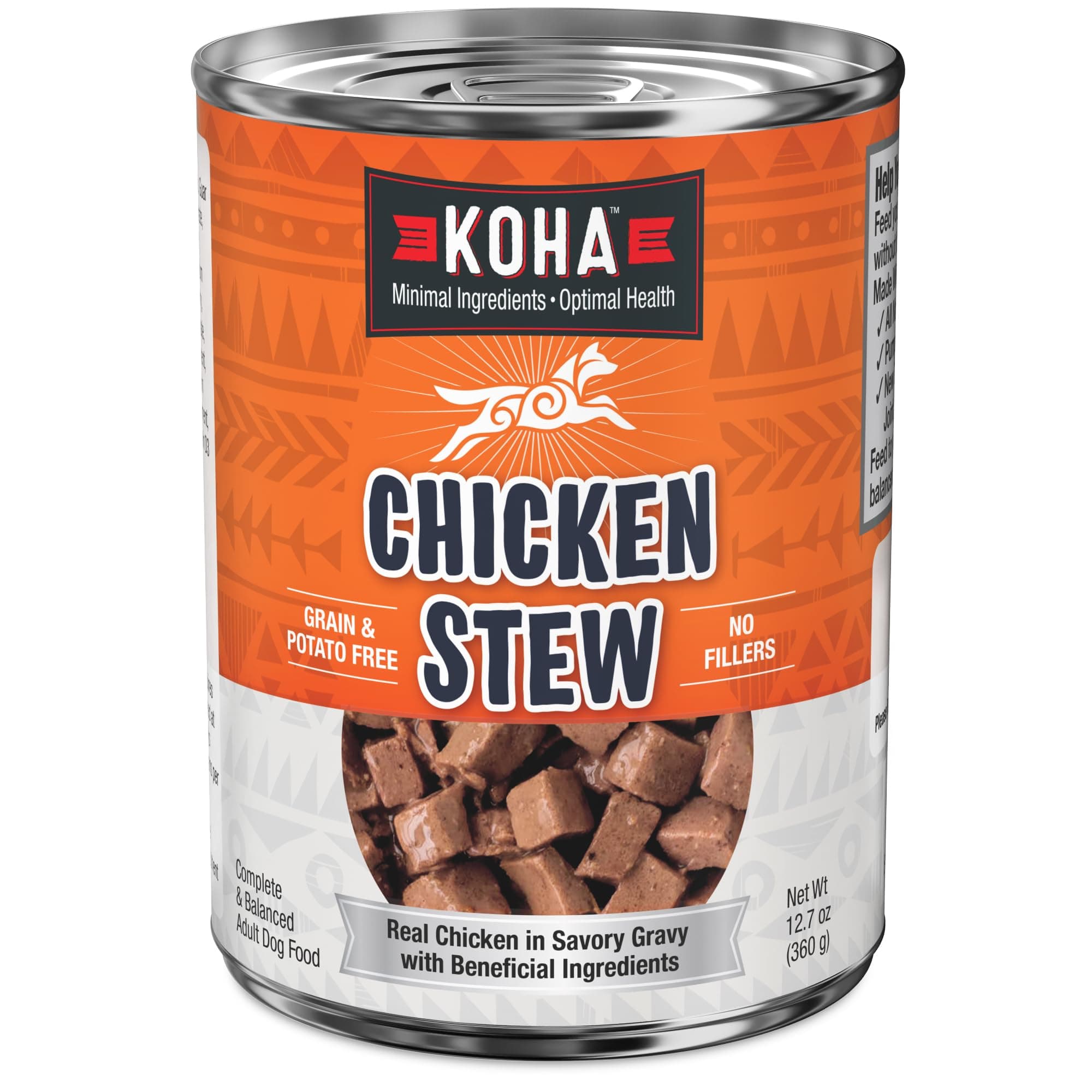 KOHA Minimal Ingredient Chicken Stew, High Protein LID Dog Food - Image 1