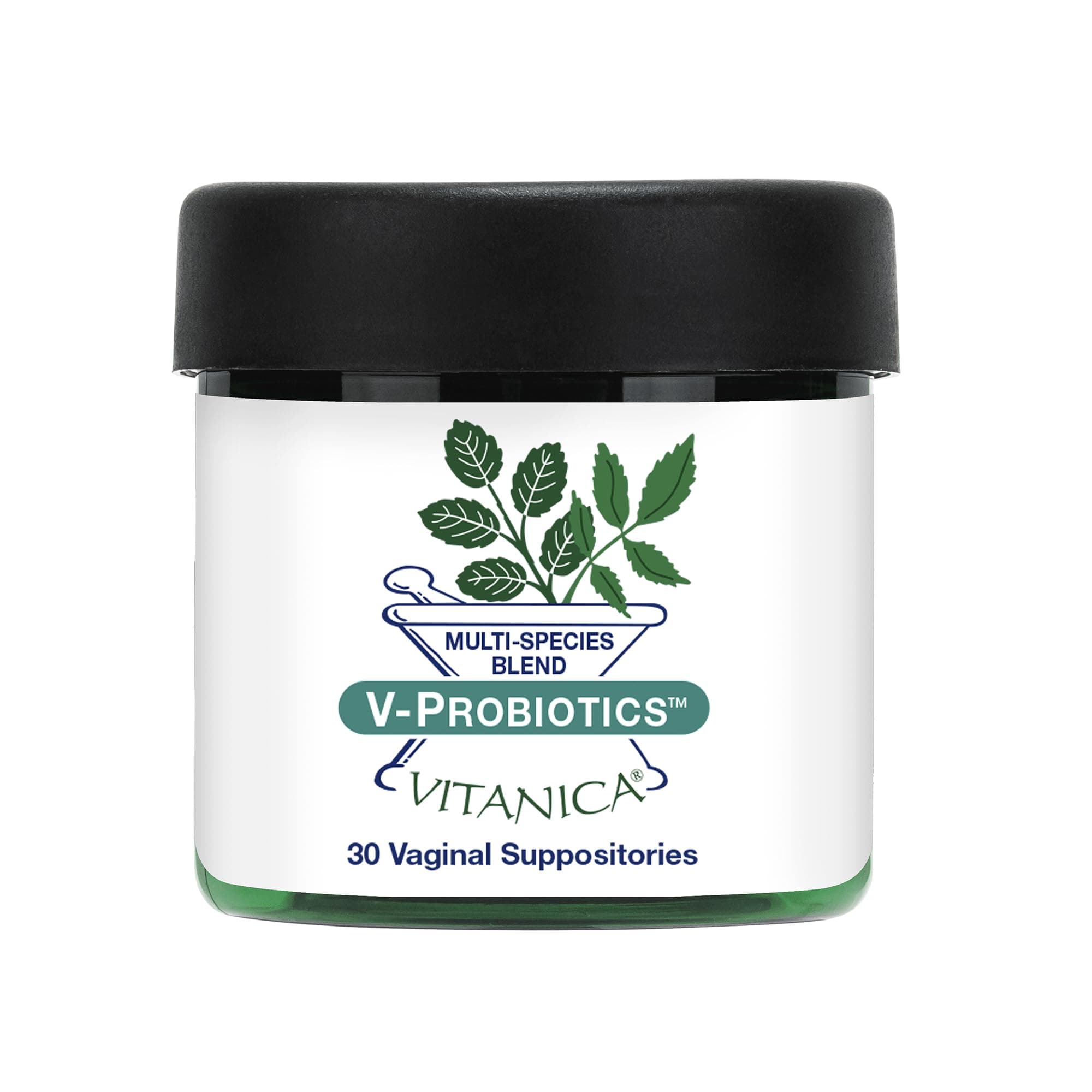 Vitanica V-Probiotics for Women - Vaginal Suppositories feat. Lactobacillus - 30 - Image 1