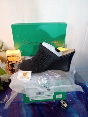 Lauren Lorraine Martha Wedge Sandal - Image 1