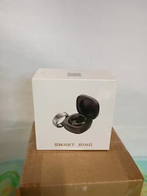 Smart Ring Health Tracker with Charging Case - Image 1