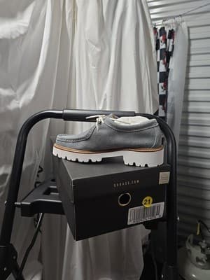 G.H. Bass Ranger Moc Lug Suede Shoes - Image 1