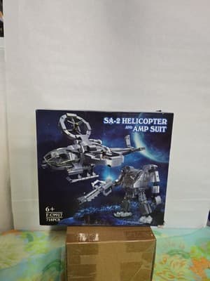 SA-2 Helicopter and AMP Suit Building Block Set F-C9917 - Image 1