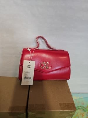 CXL by Christian Lacroix Laine Matte Patent Crossbody Bag - Image 1