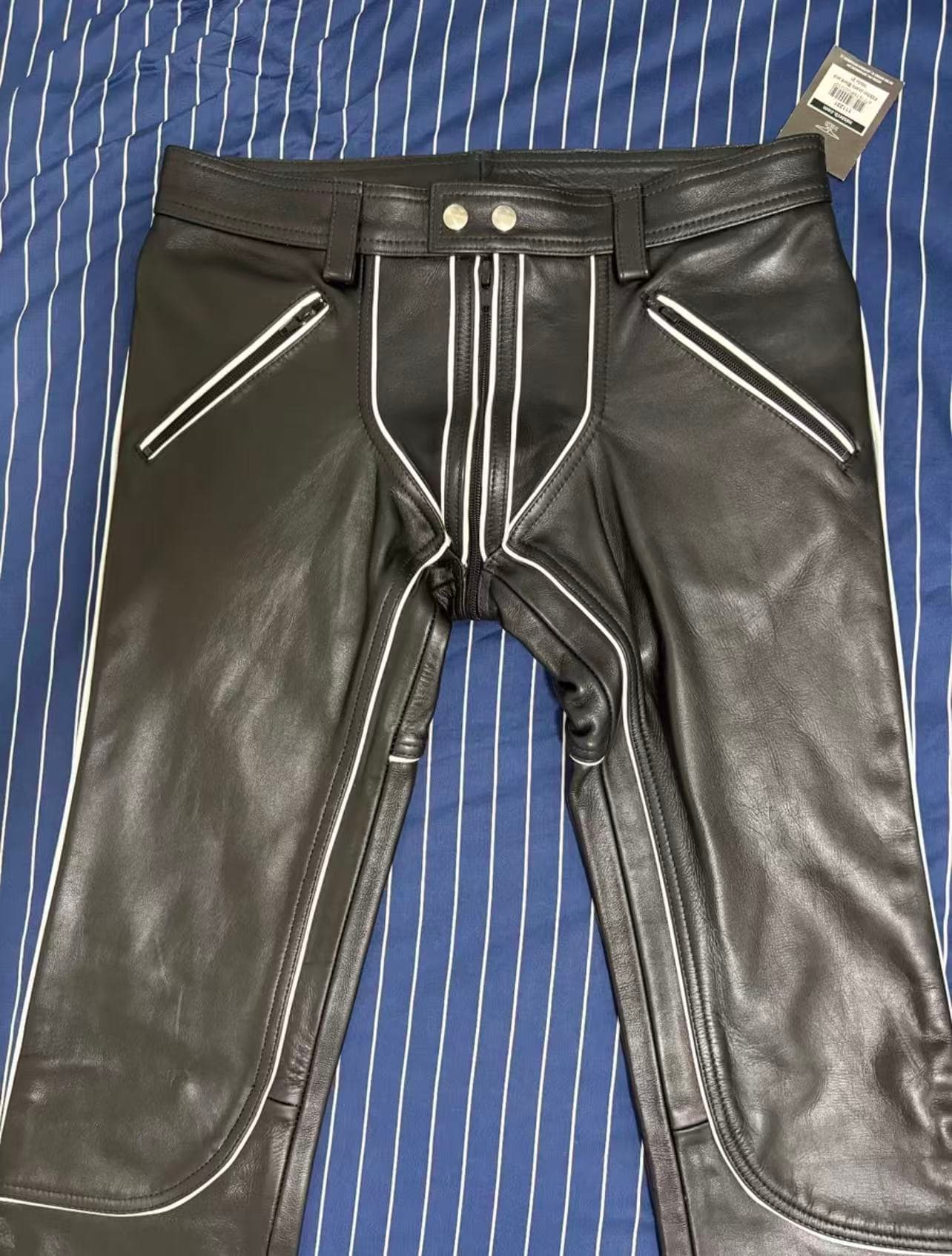 Mister B Leather FXXXer Jeans - Thumbnail 2