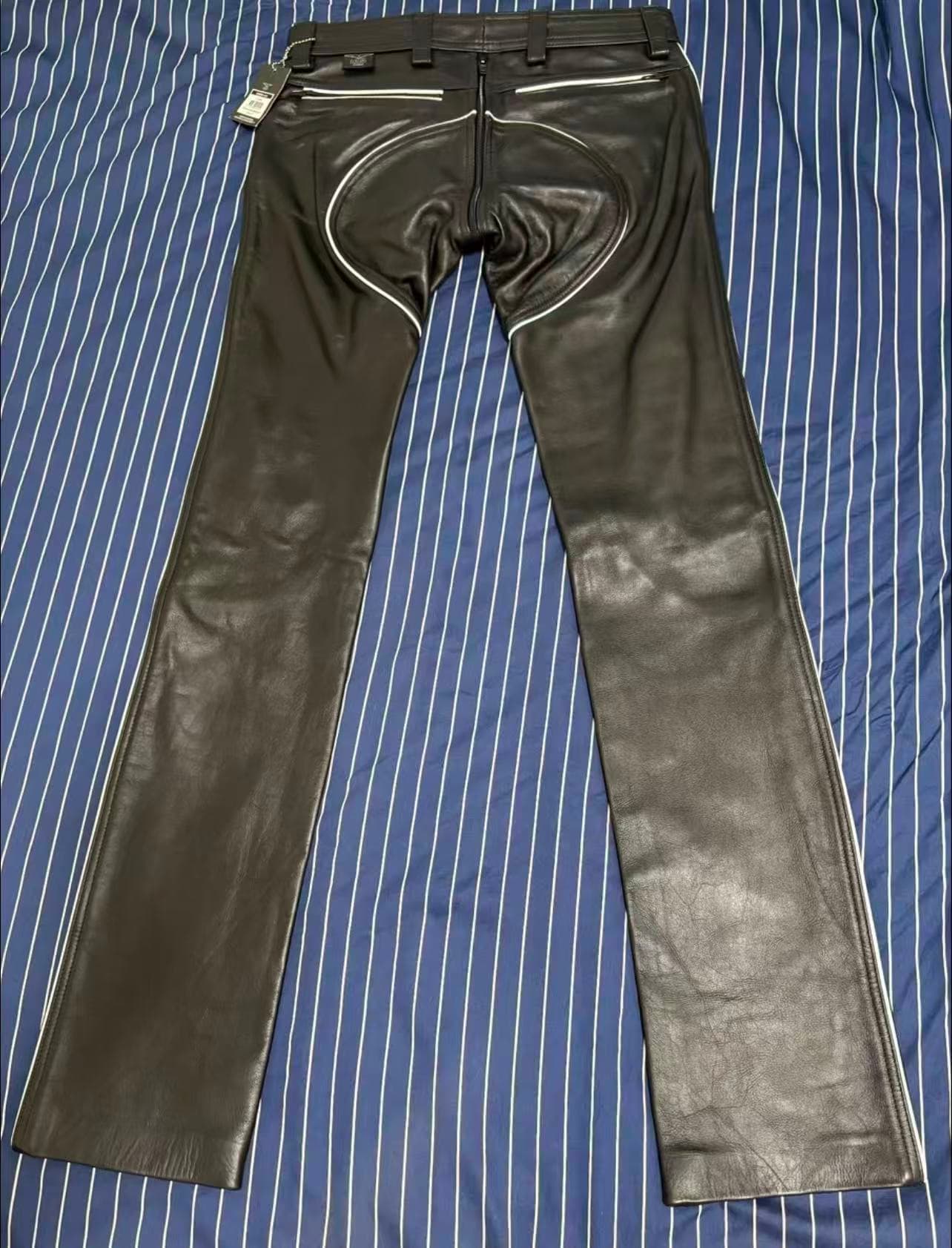 Mister B Leather FXXXer Jeans - Thumbnail 4