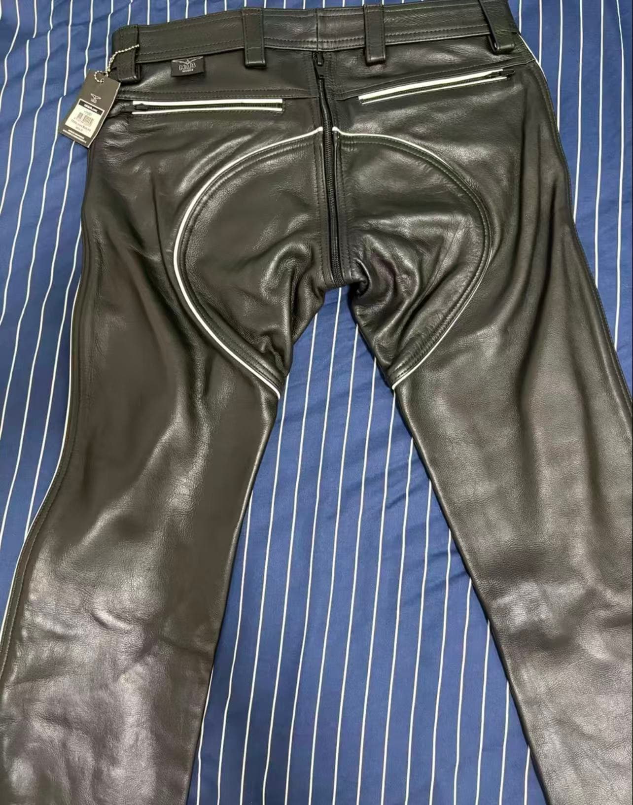 Mister B Leather FXXXer Jeans - Thumbnail 3