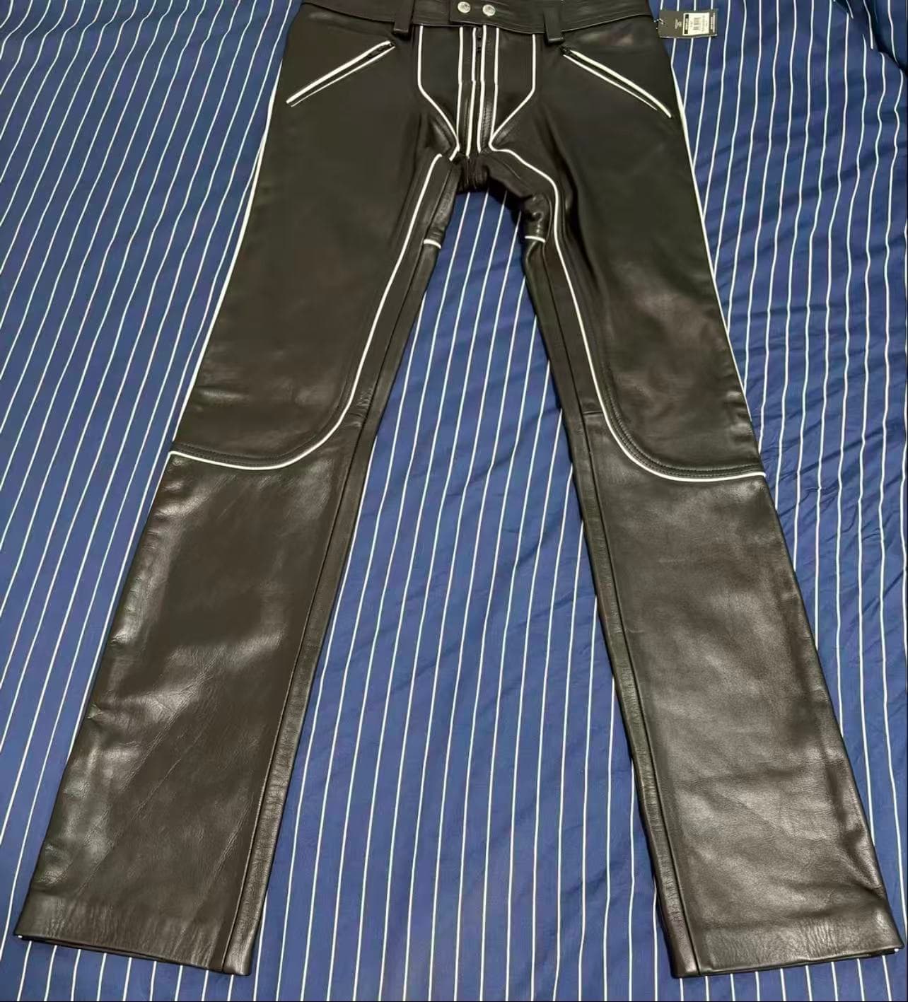 Mister B Leather FXXXer Jeans - Thumbnail 7