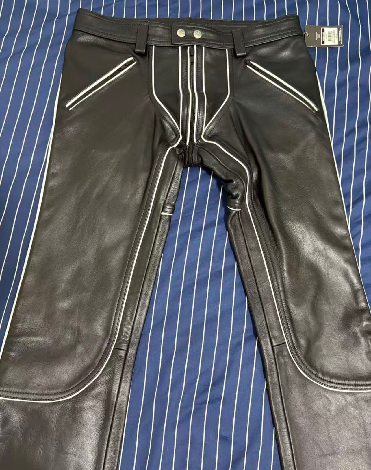 Mister B Leather FXXXer Jeans - Thumbnail 5