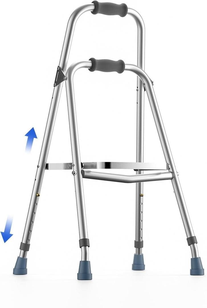 New in Box One Arm Hemi Walker - Adjustable Height One-Handed Folding Walker - Image 1