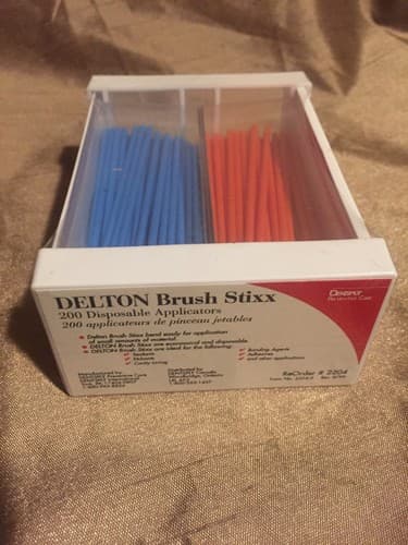 Delton Micro Applicators All Purpose Use Medical Dental Veterinary Facial USA - Image 1