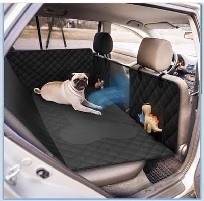 New GoPup! Backseat Cover/Extender/Hammock Hard Bottom Heavy Duty 400lbs/Window - Image 1