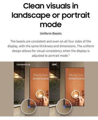 New in Box Samsung 75 in 4K Smart LED Commercial TV/Monitor PRO LED Display - Thumbnail 4