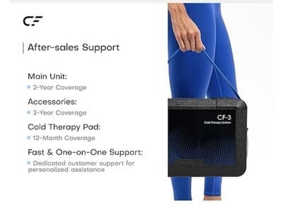 New CF-3 Cold Therapy Machine Knee & Shoulder Large 16.8 QT Programmable - Thumbnail 7