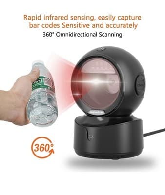 New Omnidirectional Barcode Scanner- NetumScan - Automatic Handsfree 1D/2D - Thumbnail 2
