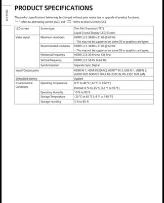 New in Box Lg 75 In UHD Led Backlit LCD Large Format Monitor Display Smart TV - Thumbnail 9