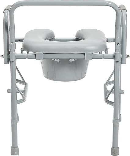 New in Box Drive Medical 11125PKSD-1 Commode Chair for Toilet - Thumbnail 3