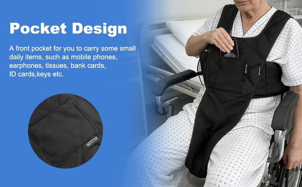 Wheelchair Safety Belt, Anti-Slip Wheelchair Seatbelt, Wheelchair Harness - Thumbnail 10