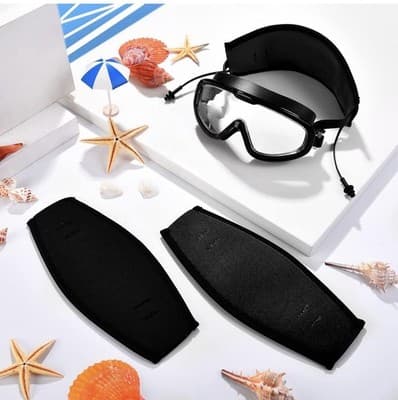 New Neoprene Mask Cover Water Sports 3 Pack Black - Thumbnail 3