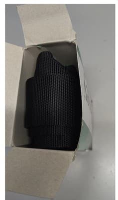 Posey 6537Q Six-Handle Quick Release Nylon Gait Belt 55" Adjustable Green/Black - Thumbnail 2