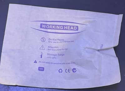 Face Care Skin Beauty Set Spare Parts Water Scrub Silicone Tips 10 Pack S/L - Thumbnail 4