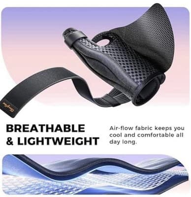 New In Box Ultra Breathable Thumb Brace For Right Or Left Hand - Thumbnail 4