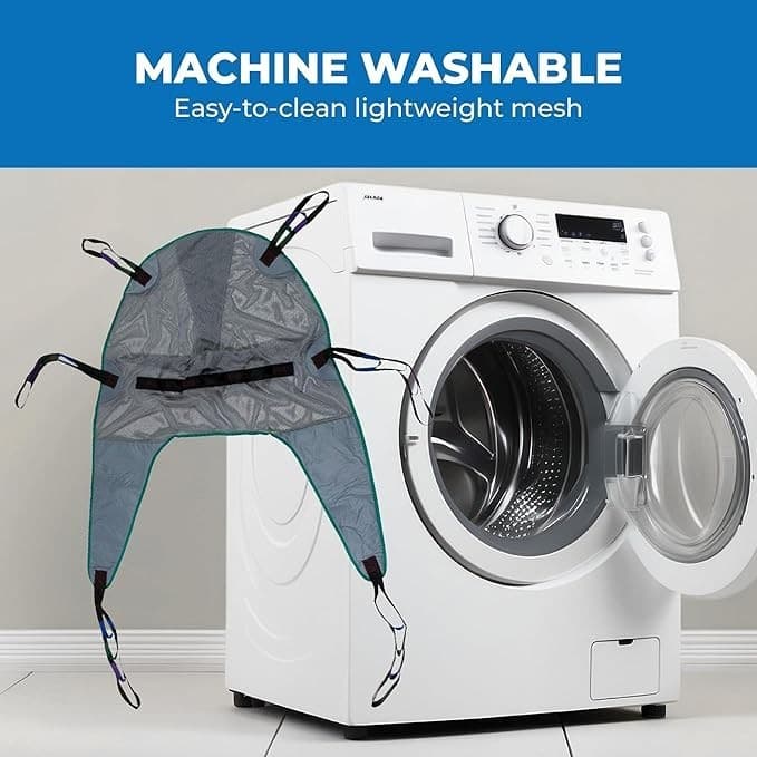 New in Bag Patient Aid Full Body Divided Leg Sling - Large - Thumbnail 8