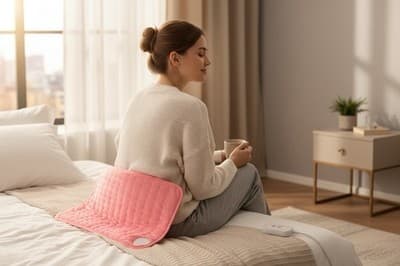 Ultra Soft Bright Pink Plush Electric Heating Pad 12x24 6 Heat Setting + Timer - Thumbnail 9