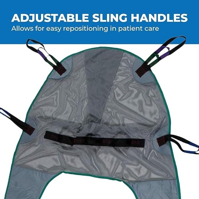 New in Bag Patient Aid Full Body Divided Leg Sling - Large - Thumbnail 2
