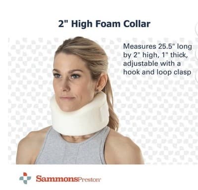 Sammons Preston Universal Cervical Neck Brace 2 Inches Cream color - Thumbnail 3