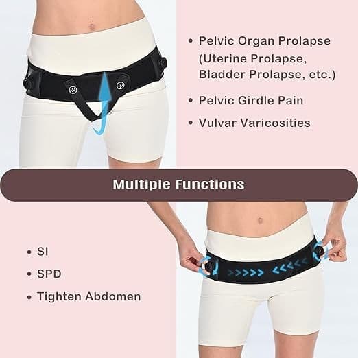 New in BAG Pelvic Support Belt for Pregnancy and Postpartum, with Groin Straps - Thumbnail 3