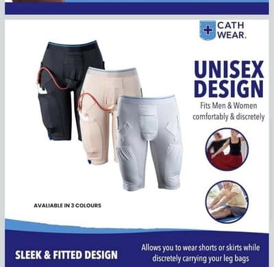 New Cathwear Catheter Leg Bag Underwear Medium - Thumbnail 6