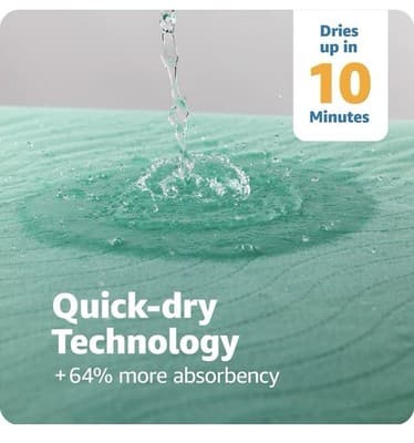 Improvia Positioning Bed Pad LARGE 34" x 52" Green 8 Reinforced Handles Washable - Thumbnail 5