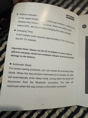 Aweec Wireless Dog Fence GPS Collar Training System - Orange - Thumbnail 17