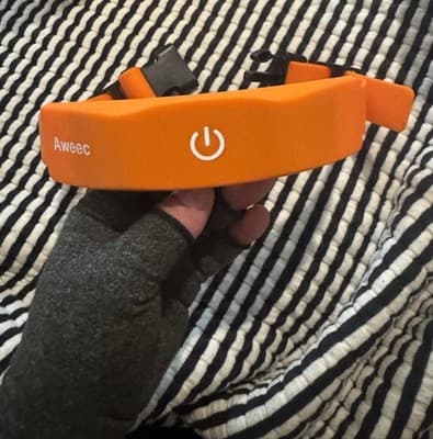 Aweec Wireless Dog Fence GPS Collar Training System - Orange - Thumbnail 6