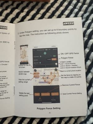 Aweec Wireless Dog Fence GPS Collar Training System - Orange - Thumbnail 16