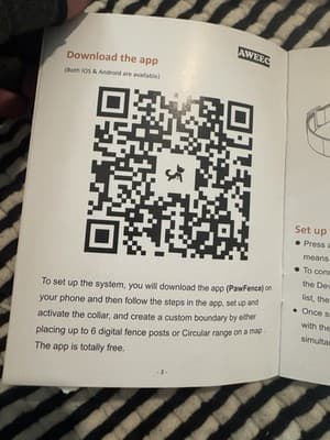 Aweec Wireless Dog Fence GPS Collar Training System - Orange - Thumbnail 11