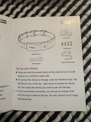 Aweec Wireless Dog Fence GPS Collar Training System - Orange - Thumbnail 12