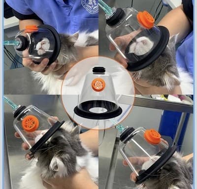 New In Box Pet Oxygen Mask Kit- Multiple Sizes - Thumbnail 4